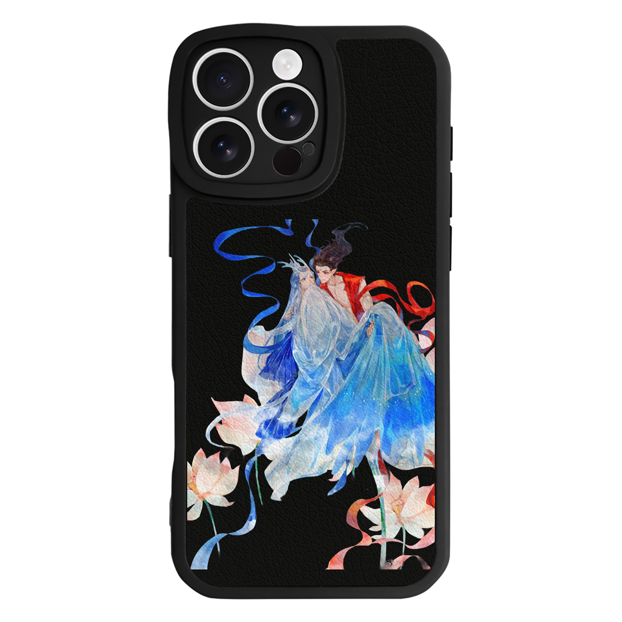 （画像用） Ne Zha 2 ナタ 魔童の大暴れ 【iPhone 16シリーズ対応】シリコンスマホケース（レザー調） 材質：シリコン